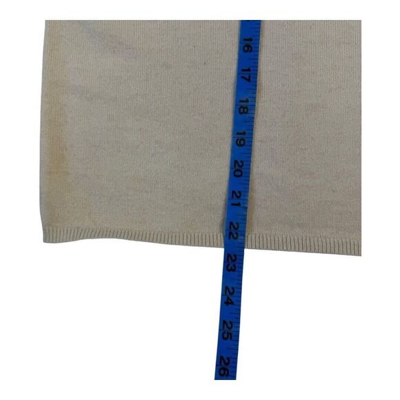 Frances Valentine Sweater Womens Size XS Spencer Crewneck XO Oatmeal Orange - Picture 9 of 16